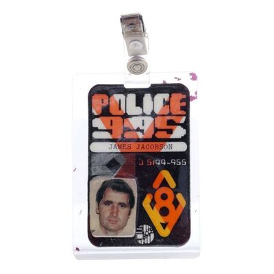 Lot # 68: Blade Runner (1982) - Framed "James Jacobson" L.A.P.D. I.D.