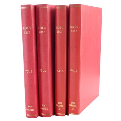 Lot # 89: Here's Lucy (T.V. Series, 1971-1974) - Bob Carroll, Jr. Collection: Set of Four Bound Script Books