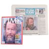 Lot # 98: Cast Away (2000) - Chuck Noland (Tom Hanks) Time and USA Today Covers