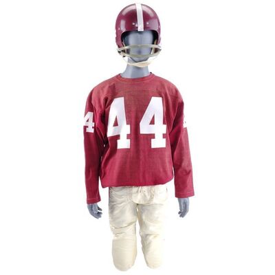 Lot # 125: Forrest Gump (1994) - Forrest Gump's (Tom Hanks) Screen-Matched Crimson Tide Football Uniform