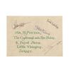 Lot # 163: Harry Potter And The Sorcerer's Stone (2001) - Cast-autographed Hogwarts Acceptance Envelope
