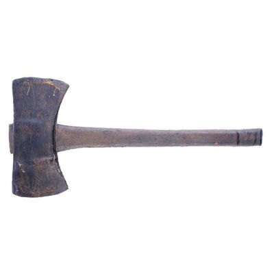 Lot # 166: Hatchet (2006) - Victor Crowley's (Kane Hodder) Screen-Matched Stunt Hatchet