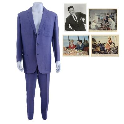 Lot # 195: It Happened At The World's Fair (1963) - Mike Edwards' (Elvis Presley) Suit