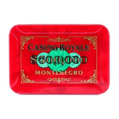Lot # 199: Casino Royale (2006) - Casino Royale $500,000 Poker Chip