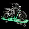 Lot # 210: John Wick: Chapter 3 - Parabellum (2019) - Screen-Matched Verrazzano Bridge Chase SFX Insert Shot Yamaha MT-09 Motorcycle Rig