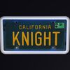 Lot # 223: Knight Rider (T.V. Series, 1983 - 1985) - KITT License Plate Display