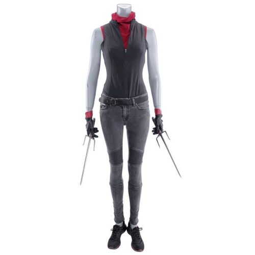 Lot # 234: Marvel's Daredevil (T.V. Series, 2016) - Elektra Natchios' Battle Costume