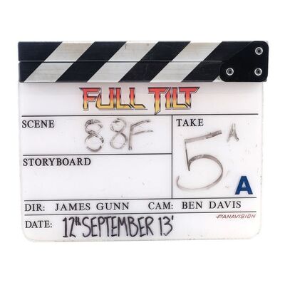 Lot # 239: Marvel Studios' Guardians Of The Galaxy (2014) - "Full Tilt" Clapperboard