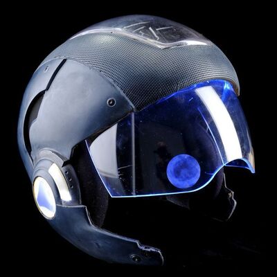 Lot # 249: Minority Report (2002) - Light-Up PreCrime Helmet