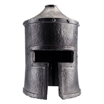 Lot # 251: Monty Python And The Holy Grail (1975) - Knights Of The Round Table Helmet