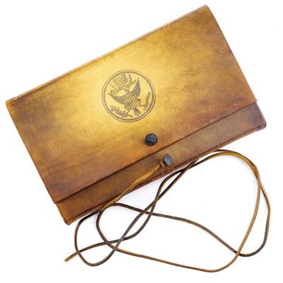 Lot # 254: National Treasure: Book Of Secrets (2007) - The President's (Bruce Greenwood) Book of Secrets with Classified Documents
