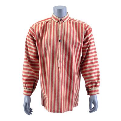 Lot # 266: Papillon (1973) - Henri "Papillon" Charriere's (Steve McQueen) Prison Shirt