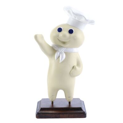 Lot # 274: Pillsbury Pastry Dough Commercials (1965 - 2001) - Poppin' Fresh Pillsbury Doughboy's Vintage Conceptual Model
