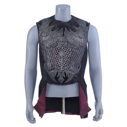 Lot # 315: Sleepy Hollow (1999) - Headless Horseman's (Ray Park) Tunic and Vest