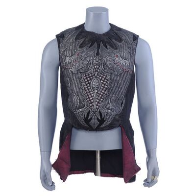 Lot # 315: Sleepy Hollow (1999) - Headless Horseman's (Ray Park) Tunic and Vest