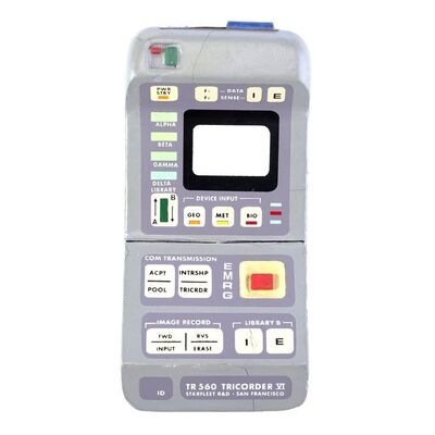 Lot # 327: Star Trek: The Next Generation (T.V. Series, 1987 - 1989) - Static TR-560 Tricorder VI