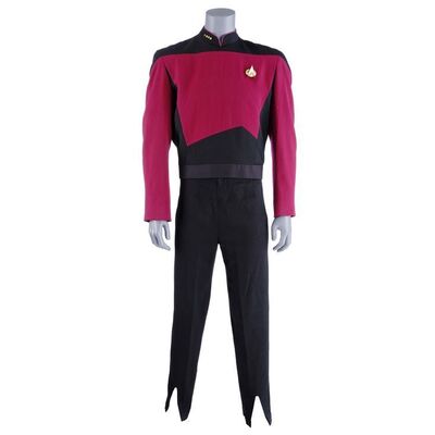 Lot # 329: Star Trek: The Next Generation (T.V. Series, 1989 - 1994) - Captain Jean-Luc Picard's (Patrick Stewart) Starfleet Command Costume