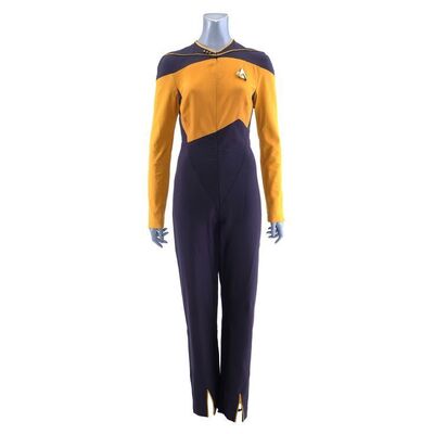 Lot # 333: Star Trek: The Next Generation (T.V. Series, 1987 - 1994) - Starfleet Operations Officer's (Marijane Cole) Costume