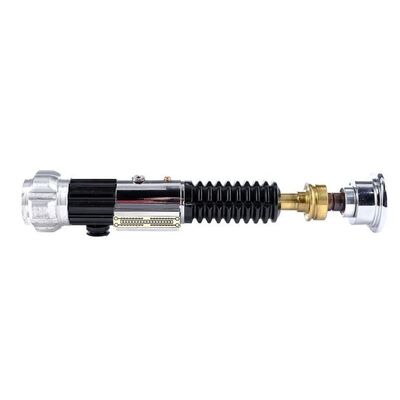 Lot # 373: Star Wars: Revenge Of The Sith (2005) - Obi-Wan Kenobi's (Ewan McGregor) Hero Lightsaber Hilt with Metal Components