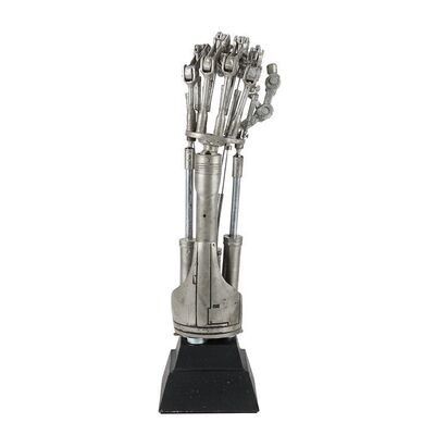 Lot # 433: The Terminator (1984) - Hero Metal T-800 Endoskeleton Arm