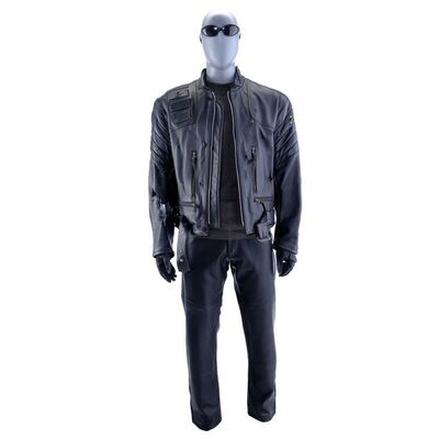 Lot # 444: Terminator 3: Rise Of The Machines (2003) - The Terminator's (Arnold Schwarzenegger) Costume