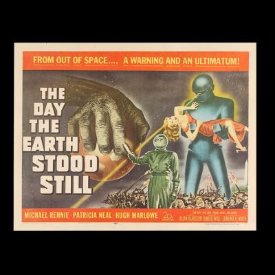 Lot # 447: The Day The Earth Stood Still (1951) - U.S. Half Sheet