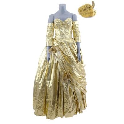 Lot # 453: To Catch A Thief (1955) - Edith Head Exhibition Frances Stevens (Grace Kelly) Masquerade Costume Replica