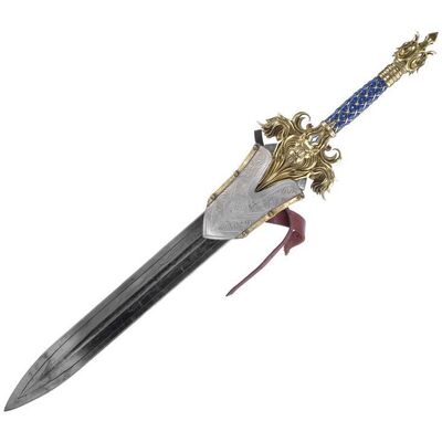 Lot # 468: Warcraft (2016) - King Llane's (Dominic Cooper) Urethane Sword and Scabbard