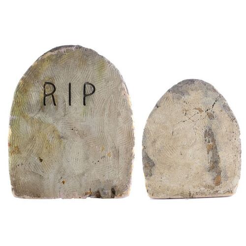 Lot # 494: Addams Family Values (1993) - Pair of Tombstones
