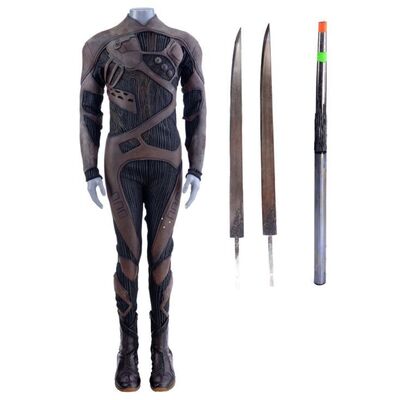 Lot # 496: After Earth (2013) - Kitai Raige's (Jaden Smith) Lifesuit with Cutlass
