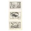 Lot # 500: Aliens (1986) - Set of Three Hand-Illustrated Bug Stomper Crash Storyboards