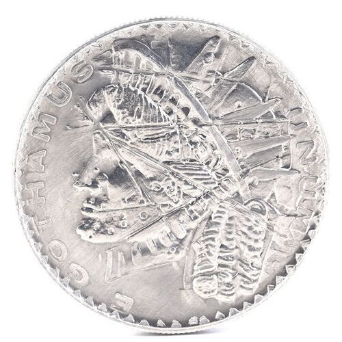Lot # 545: Batman Forever (1995) - Two-Face's (Tommy Lee Jones) Oversized Coin
