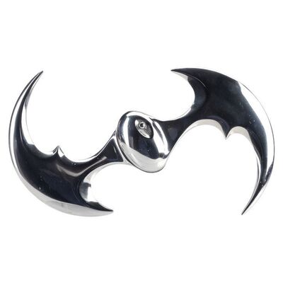 Lot # 546: Batman Forever (1995) - Batman's (Val Kilmer) Metal Sonar Batarang Replica