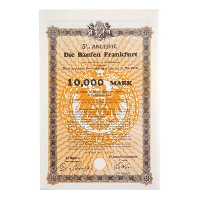 Lot # 559: Beverly Hills Cop (1984) - German Bearer Bond