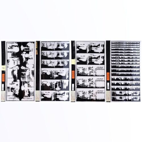 Lot # 566: Blade Runner (1982) - Set of Four Los Angeles Cityscape Etching Masters
