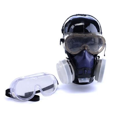 Lot # 575: Breaking Bad (T.V. Series, 2008 - 2013) - Walter White's (Bryan Cranston) Safety Goggles and Respirator