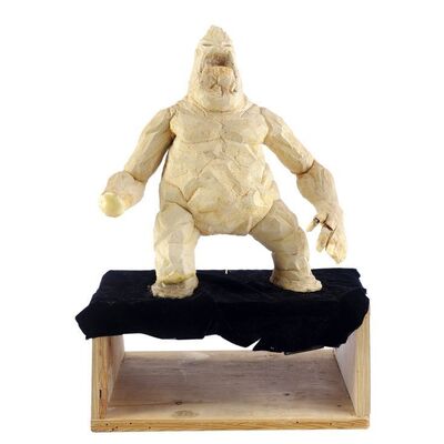 Lot # 603: Cabin Boy (1994) - Doug Beswick Collection: Stop-Motion Ice Monster Puppet