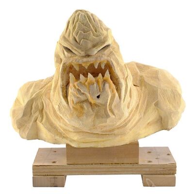 Lot # 604: Cabin Boy (1994) - Doug Beswick Collection: Ice Monster Close-Up Puppet Head