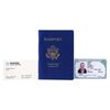 Lot # 609: Captain Phillips (2013) - Richard Phillips' (Tom Hanks) Passport, ID, and Business Card