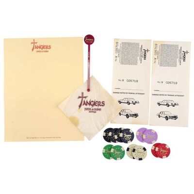 Lot # 610: Casino (1995) - Tangiers Chips and Casino Accessories