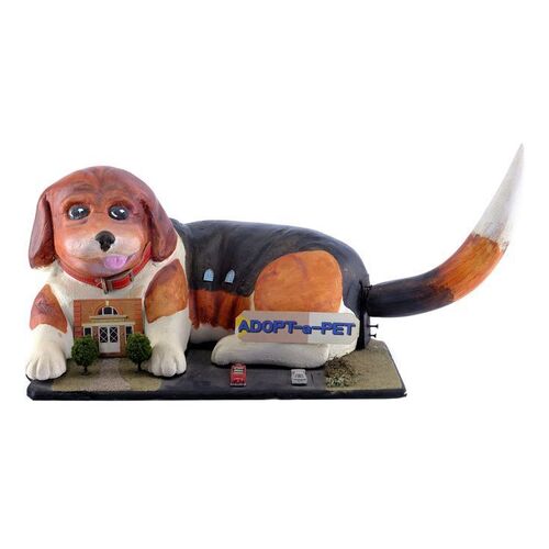 Lot # 627: Clarissa Explains It All (T.V. Series, 1991 - 1994) - Marshall Darling's (Joe O'Connor) ADOPT-a-PET Architectural Model