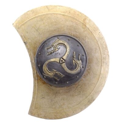 Lot # 628: Clash Of The Titans (2010) - Ixas' (Hans Matheson) Shield