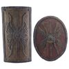Lot # 631: Cleopatra (1963) - Roman Infantry and Cavalry Shields