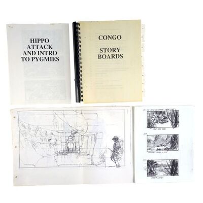 Lot # 640: Congo (1995) - Storyboard Copies