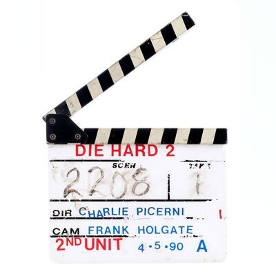 Lot # 666: Die Hard 2 (1990) - Second Unit Clapperboard