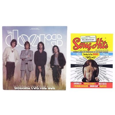 Lot # 679: The Doors (1991) - "Waiting For The Sun" Album Cover and Magazine Cover