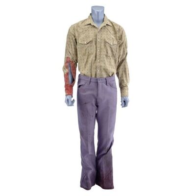Lot # 685: Drive (2011) - Shannon's (Bryan Cranston) Bloodied Costume