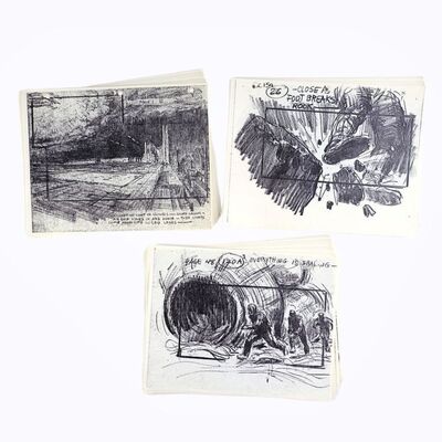 Lot # 686: Dune (1984) - Mentor Huebner Storyboard Prints