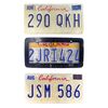 Lot # 719: The Fast And The Furious (2001) - Set of Three Dominic Toretto (Vin Diesel) License Plates