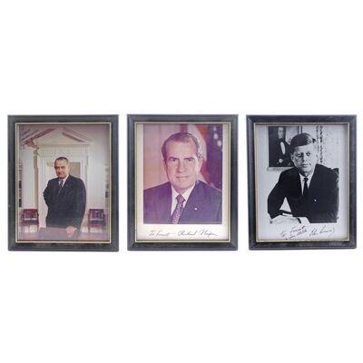 Lot # 738: Forrest Gump (1994) - Set of Forrest Gump's (Tom Hanks) Presidential Autographs